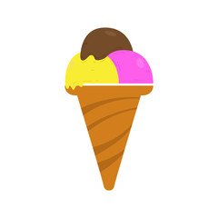 Isolated ice cream icon