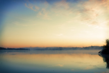 sunset, water, sky, sea, sun, sunrise, clouds, lake, ocean, landscape, nature, cloud, orange, dusk, beach, evening, reflection, horizon, dawn, blue, light, island, beautiful, morning, red