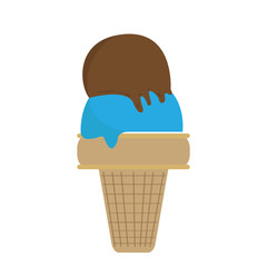 Isolated ice cream icon