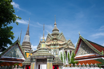 Naklejka premium Bangkok temple