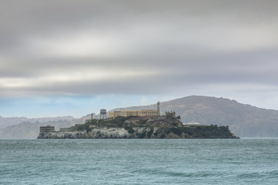 Alcatraz Island. San Francisco Bay, California, USA.
