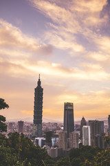 Fototapeta premium 台湾 台北の都市風景