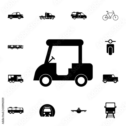 Golf Machine Icon Detailed Set Of Transport Icons Premium Quality