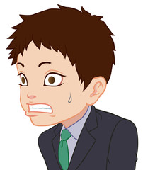 驚くちびキャラ２　男性　タイプC