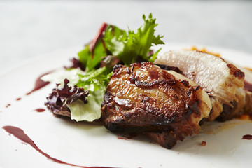 Roasted pork 