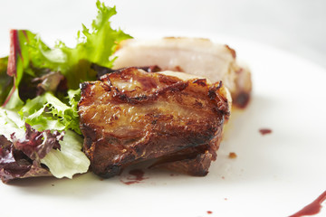 Roasted pork 