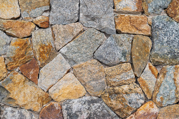 Big rock stone wall textured.