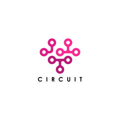 Electrical circuit logo