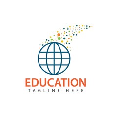 Education Logo Vector Template Design Illustration