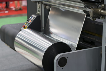 Automatic packing machine with plastic bag and paper box