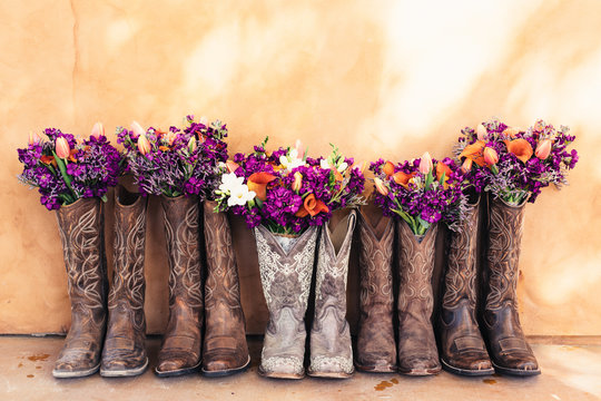 Boots and Flowers