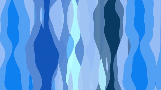 flat animation with stripe wave