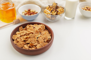 Bowl of healthy muesli