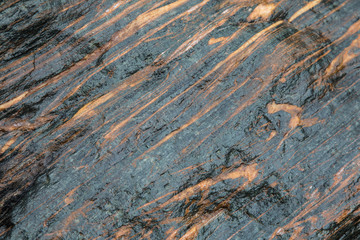 Granite rock at Fox Glacier, South Island, New Zealand