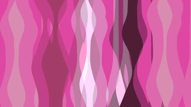 flat animation with stripe wave
