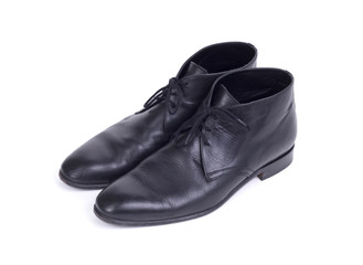 Expensive formal shoes, isolated