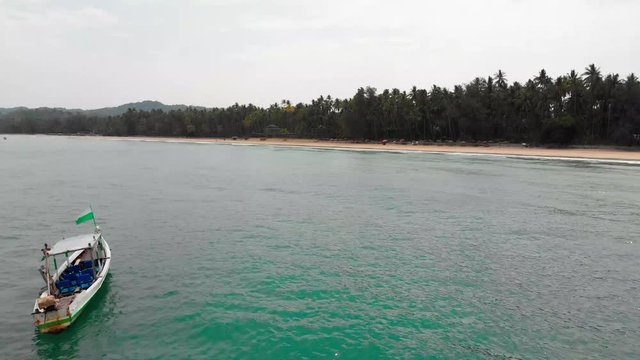 Ngapali Beach Myanmar, Luftaufnahme