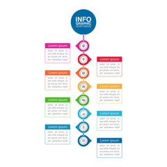 Vector infographic template for diagram, graph, presentation, chart, business concept with 8 options.