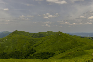 Bieszczady pasmo Tarnicy 