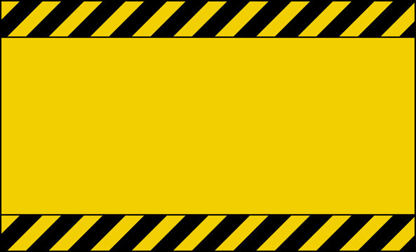 caution tape background wallpaper design with empty place