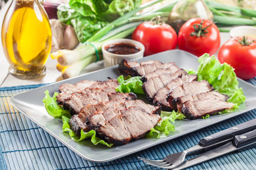 Char Siu Pork - Chinese roasted pork shoulder