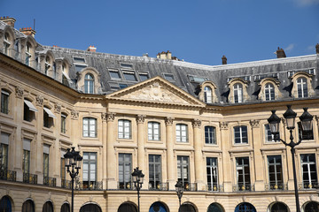 Fototapeta na wymiar Place Vendôme à Paris, France