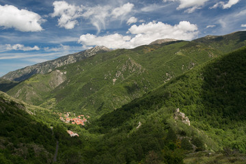 Fototapeta na wymiar Py Pyrénées Orientales