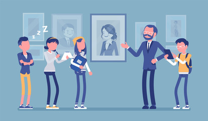 Museum excursion trip