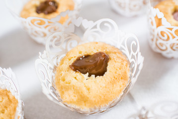 Swwet pastry on white