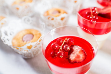 Swwet pastry on white