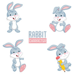 Vector Illustration Of Cartoon Animal