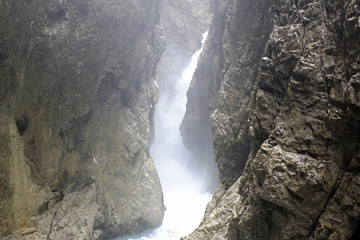 inside the spindrift of a wild canyon river