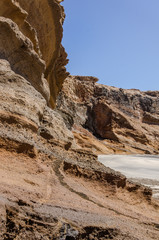 Fototapeta premium landscape of ocean coast on the island