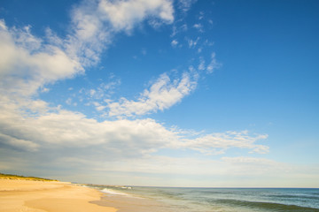 lonesome beach of the Baltic Sea