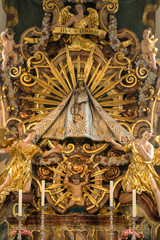 Gnadenbild in der Wallfahrtskirche in St-Märgen