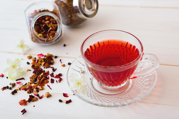 ハーブティー、herb tea