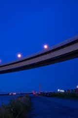 Fototapeta premium Inaba port bridge, Mie