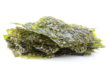 Crispy dried seaweed nori. © osoznaniejizni