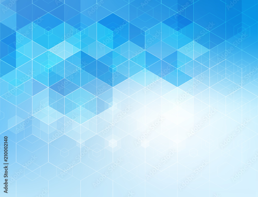 Poster abstract geometric background design