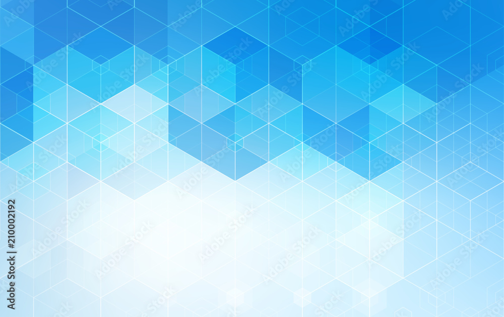 Poster abstract geometric background design