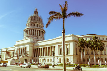 Famous National Capitol (Capitolio Nacional) building. The National Capitol Building was the seat...