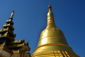 Fototapeta premium ミャンマーバゴーのシュエモードーパゴダ