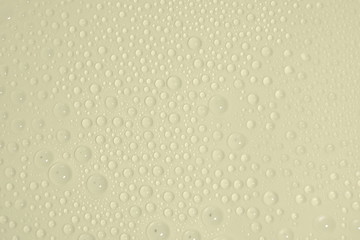 natural water drops on light background texture