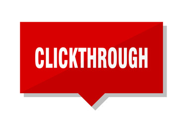 clickthrough red tag