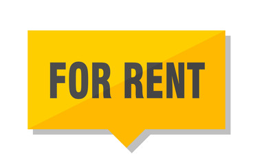for rent price tag