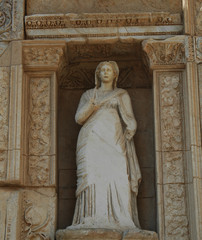 Obraz premium Ephesus, Turkey. Roman remains.