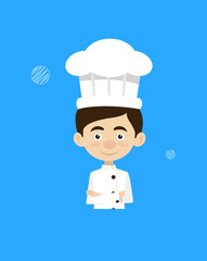 Chef Vector Illustration Design -  mascot
