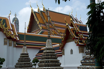 Buddhistischer Tempel Wat Pho in Bangkok - Thailand