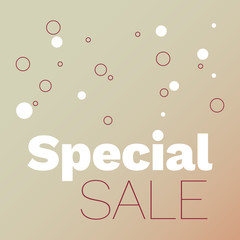 Special Sale Bubbles