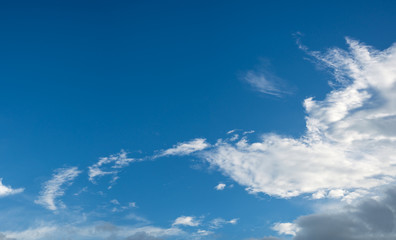 Fototapeta premium Beautiful of blue sky background